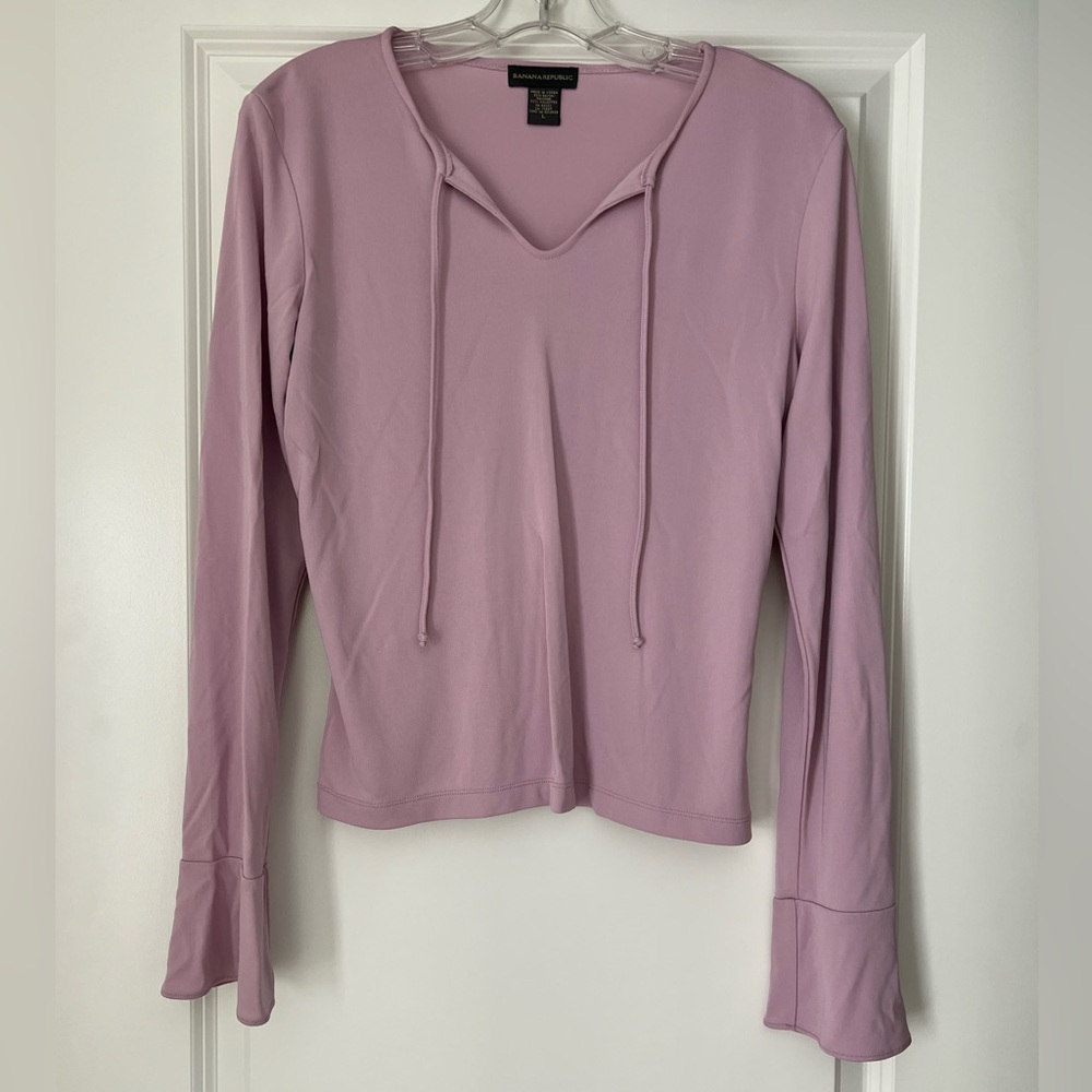 Banana Republic crop blouse